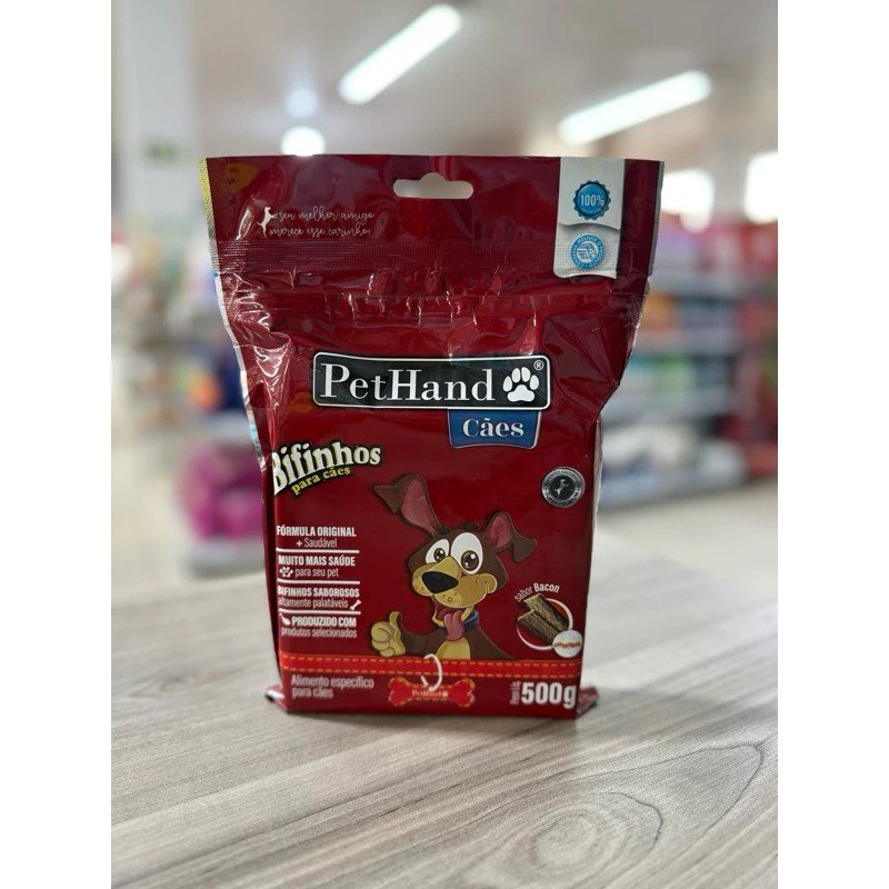 Bifinho Pethand Bacon 500g