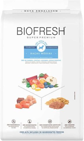 Biofresh Cães Filhotes Raças Médias 10,1kg