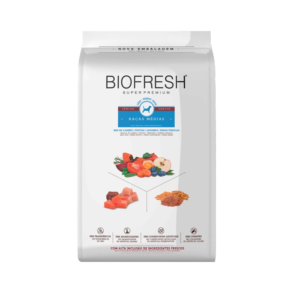 Biofresh Cães Raças Médias Senior 10,1kg