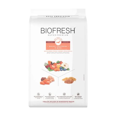 Biofresh Cães Senior Raças Pequenas E Mini 1 Kg