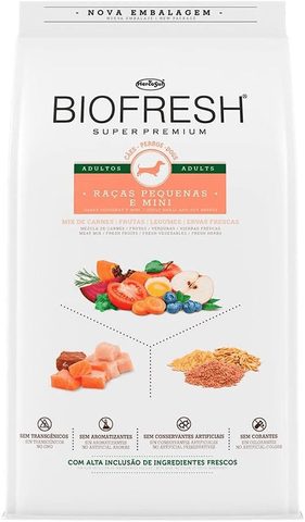 Biofresh Cães Senior Raças Pequenas E Mini 10,1kg