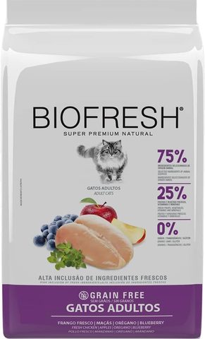 Ração Biofresh Gatos Adultos Frango 1,5 kg
