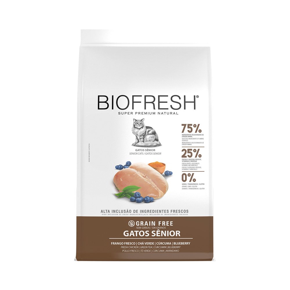 Biofresh Gatos Senior Frango 7,5kg