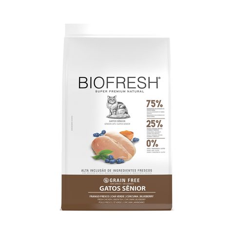 Biofresh Gatos Senior Frango 7,5kg