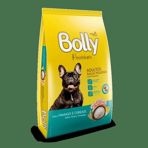 Bolly Premium Cães Raças Pequenas Frango E Cereais 1 Kg