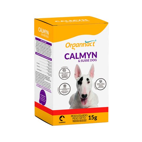 Suplemento Organnact Calmyn &amp; Susse para Cães 15 g