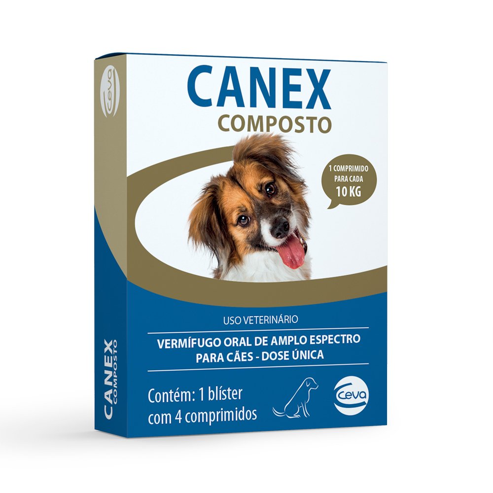 Canex Composto 4 Comprimidos